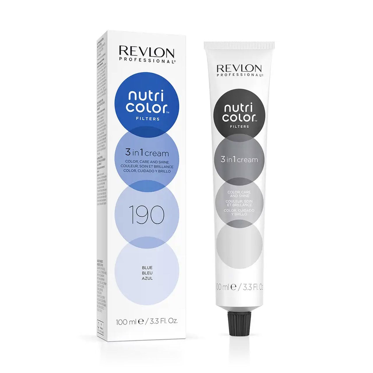 Уцінка! Тонувальна маска для волосся Revlon Professional Nutri Color Filters Fashion 190 Blue, 100 мл